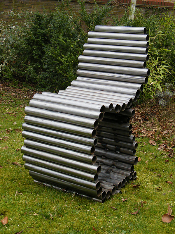 B-Chair - created from welded steel tubes