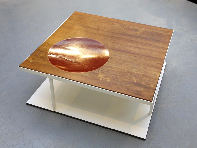 Recycled Contemporary Table by Loukas Morley and Ashley Baldwin-Smith