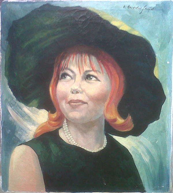 Portrait - Oil on canvas