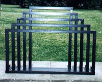 10th dimension - Constructed from mild steel angle