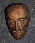 Monk - cast in plaster