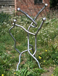 Vidente steel sculpture