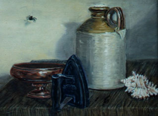 One of my first oil paintings whilst I was still at school