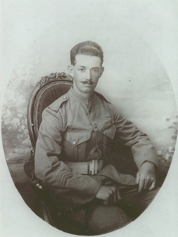 Kenneth Baldwin-Smith in Chanack, Dardanelles