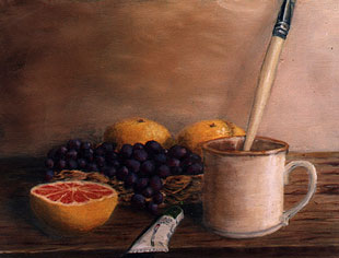 Still life - Oil on canvas