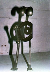Robot - constructed from surgical instruments