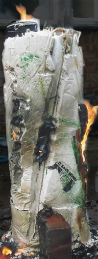 A walk in the woods being created